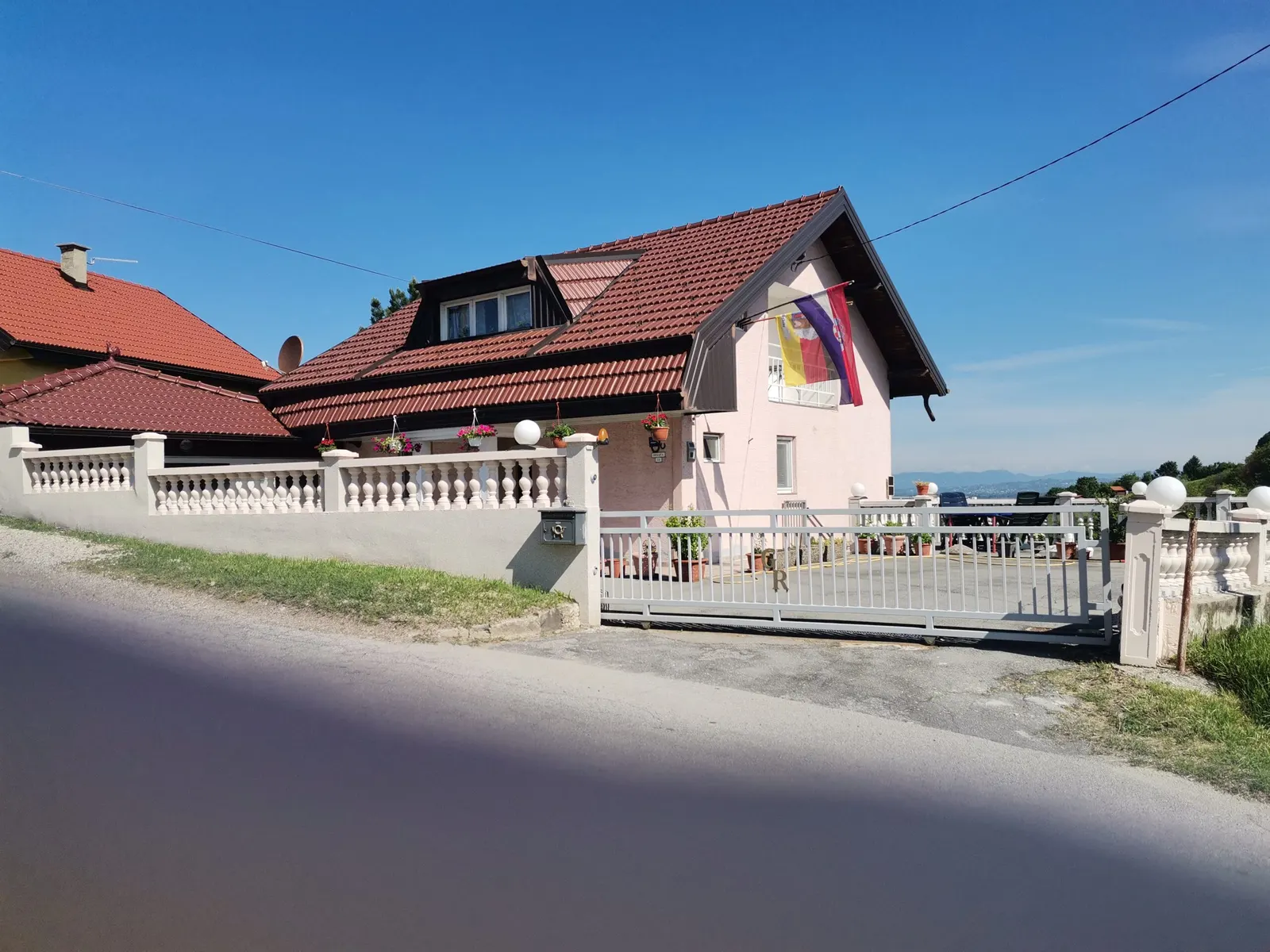 Panorama Apartman mit Terrasse in Molvice